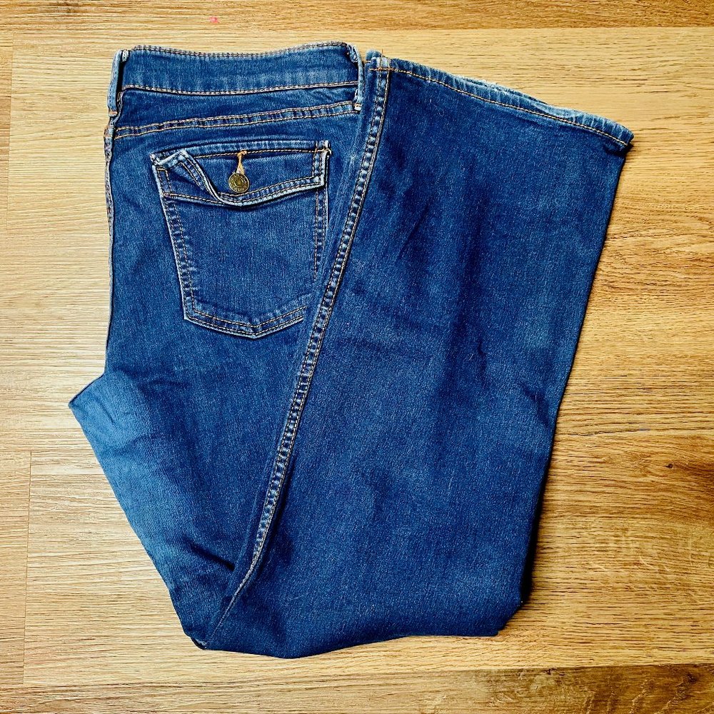 Banana Republic Mid Rise Bootcut Jeans